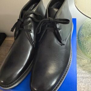 Vince Camuto Black Leather Boots